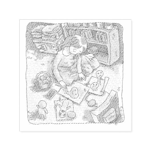 さないいじ セルフインキングスタンプ (デザイン)