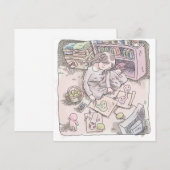 さないいじ ノートカード (正面/裏面)