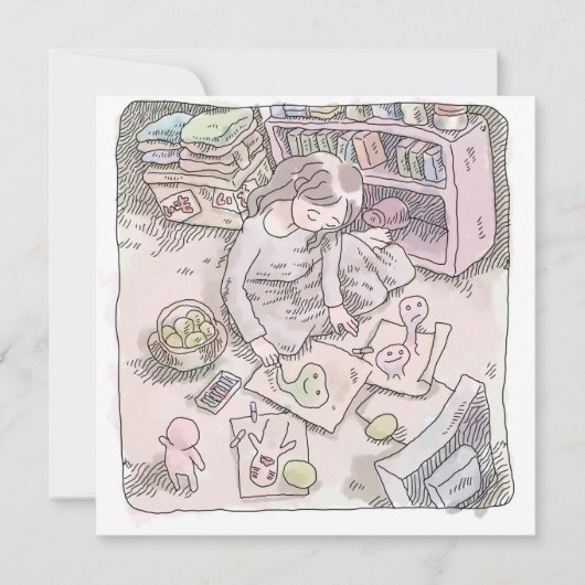 さないいじ ノートカード (正面)