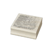 さななむじ 茶色いお部屋で机に向かい座ってお茶を楽しむ女性のイラスト ラバースタンプ (スタンプ)