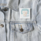 さなむにじ フルーツの入ったヨーグルト系飲み物 缶バッジ (インサイチュ)