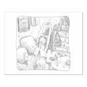 さなれむじ ラバースタンプ