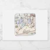 さなれれじ スパークリングワインラベル (シングルラベル)