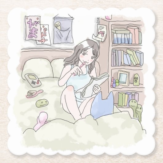 さにいごじ ペーパーコースター (正面)