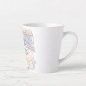 さにいさじ 座る カフェラテマグ (右)