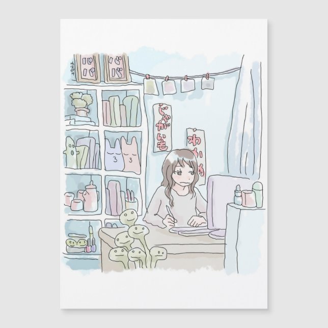 さにいしじ　雑貨棚 (正面)