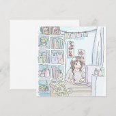さにいしじ 雑貨棚 ノートカード (正面/裏面)