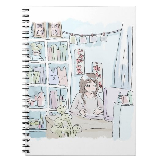 さにいしじ　雑貨棚 ノートブック (正面)