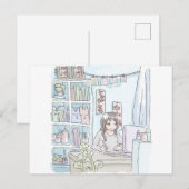 さにいしじ 雑貨棚 ポストカード (正面/裏面)