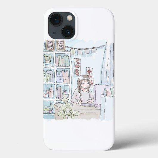 さにいしじ　雑貨棚 Case-Mate iPhoneケース (裏面)