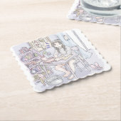 さにいやじ ペーパーコースター (アングル)