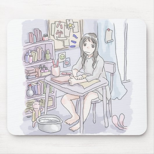 さにいやじ マウスパッド (正面)