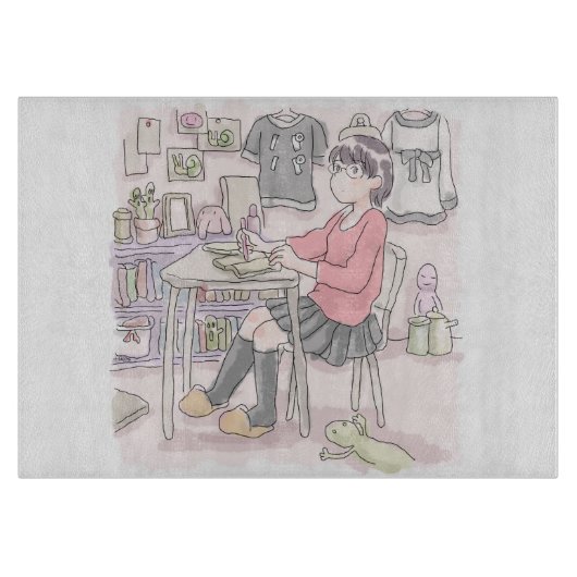 さにごくじ カッティングボード (正面)