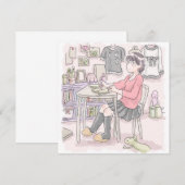 さにごくじ ノートカード (正面/裏面)