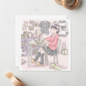 さにごくじ ノートカード (正面/裏面インサイチュ)