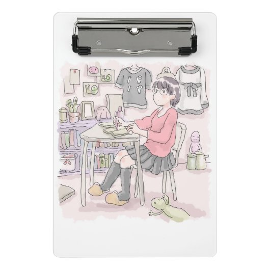 さにごくじ ミニクリップボード (正面)