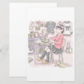 さにごくじ 便箋 (正面/裏面)