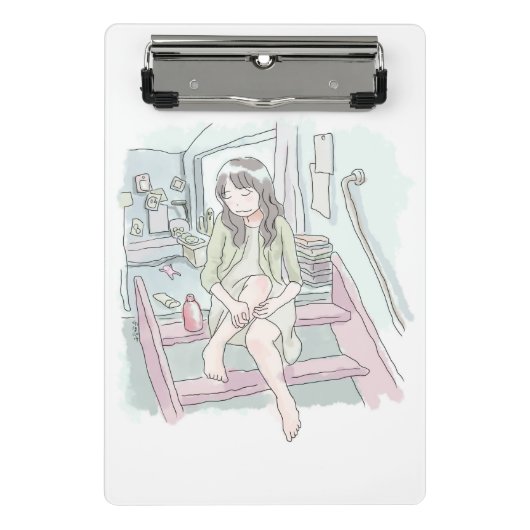 さにごさじ ミニクリップボード (正面)
