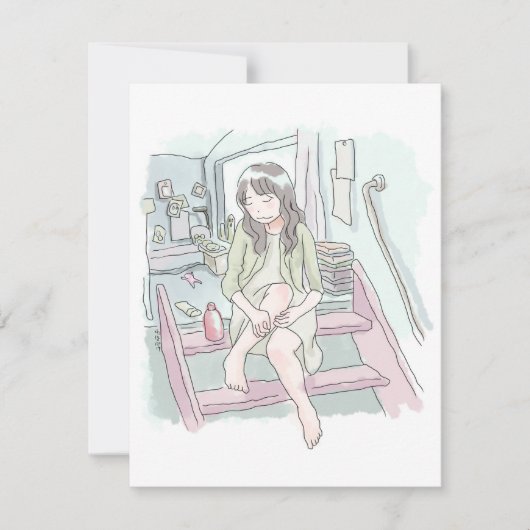 さにごさじ 招待状 (正面)