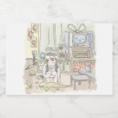 さにごなじ フードラベル (シングルラベル)