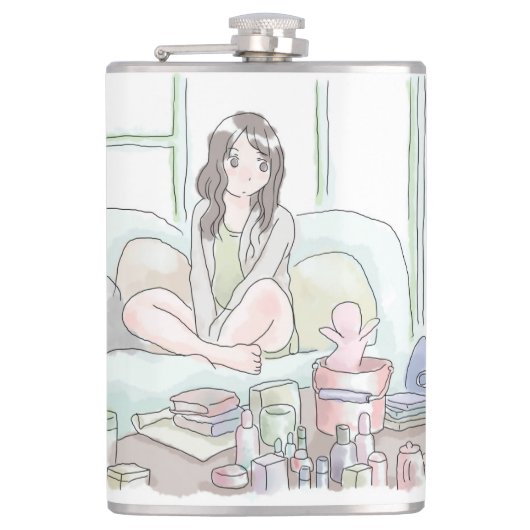 さにごにじ フラスク (正面)