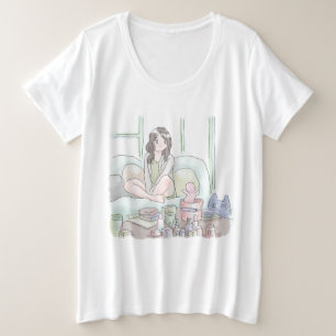 さにごにじ プラスサイズTシャツ