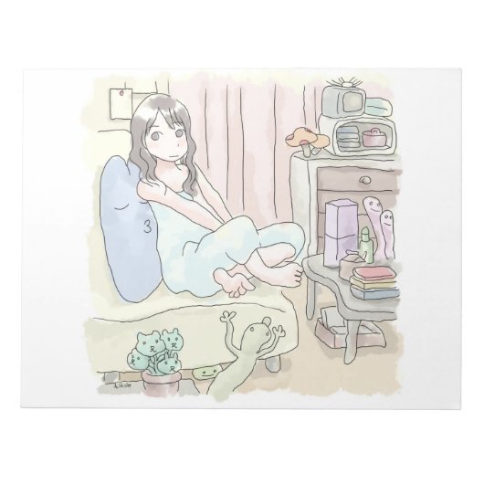 さにごやじ ノートパッド (正面)