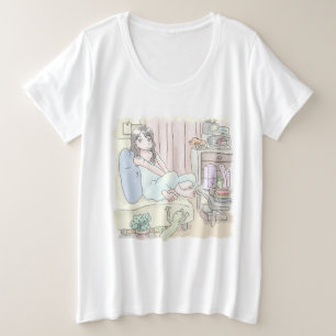さにごやじ プラスサイズTシャツ
