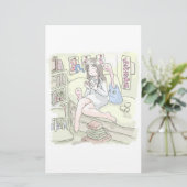 さにごれじ 便箋 (スタンド正面)