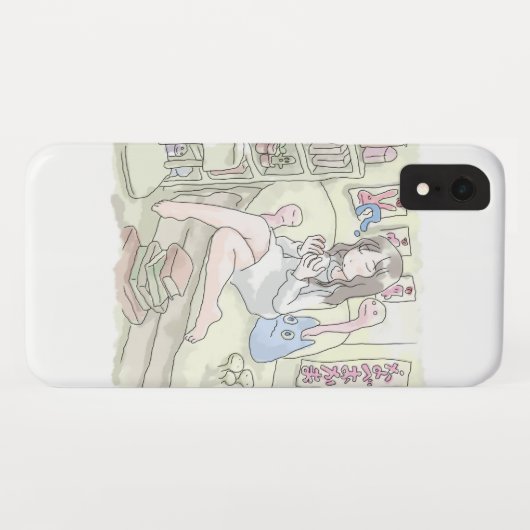 さにごれじ Case-Mate iPhoneケース (裏面(横))
