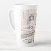 さにさごじ カフェラテマグ (左アングル)