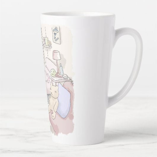 さにさごじ カフェラテマグ (右)