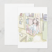 さにささじ ノートカード (正面/裏面)