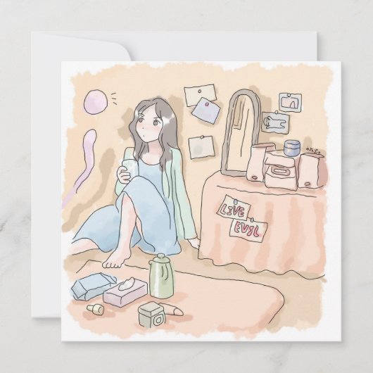 さにさしじ ノートカード (正面)