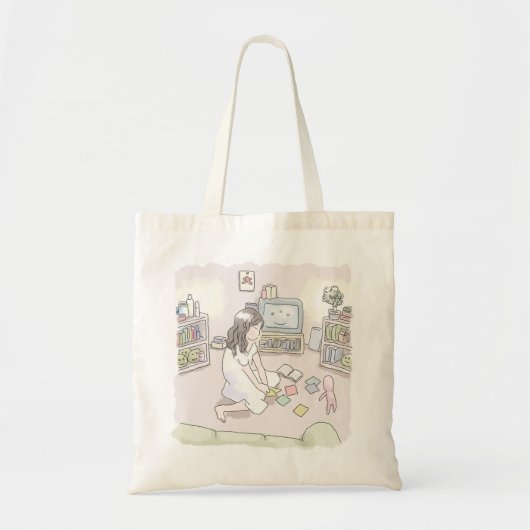 さにさにじ トートバッグ (正面)
