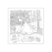 さにされじ ラバースタンプ (インプリント)