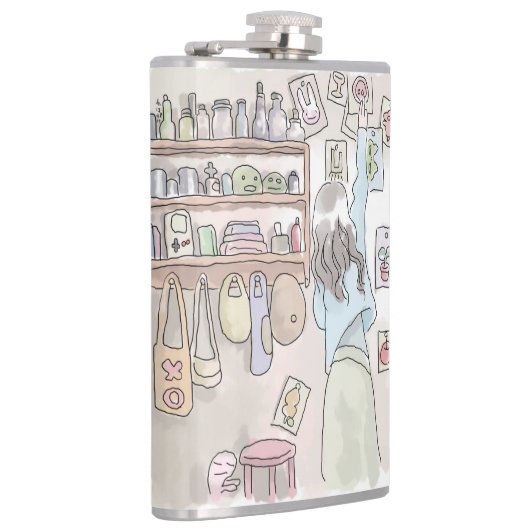 さにしなじ フラスク (右)