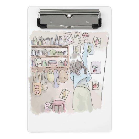 さにしなじ ミニクリップボード (正面)