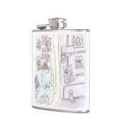 さにしやじ フラスク (左)