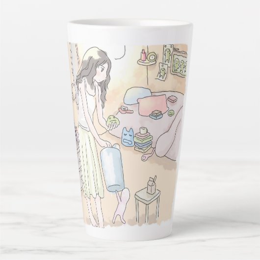 さににくじ カフェラテマグ (正面)
