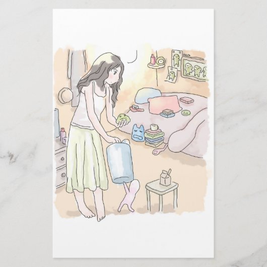 さににくじ 便箋 (正面)