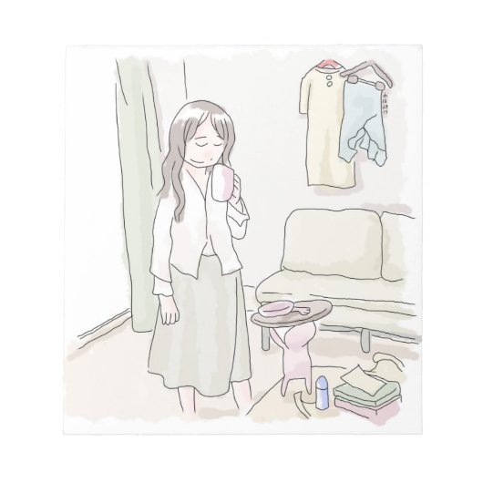 さににごじ ノートパッド (正面)