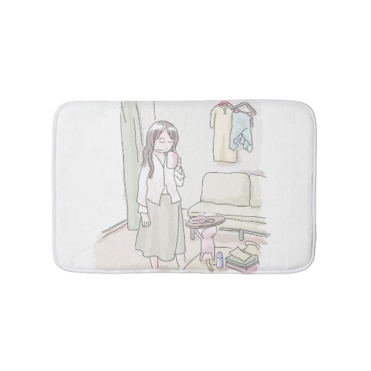 さににごじ バスマット (正面)