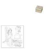 さににごじ ラバースタンプ (押印)