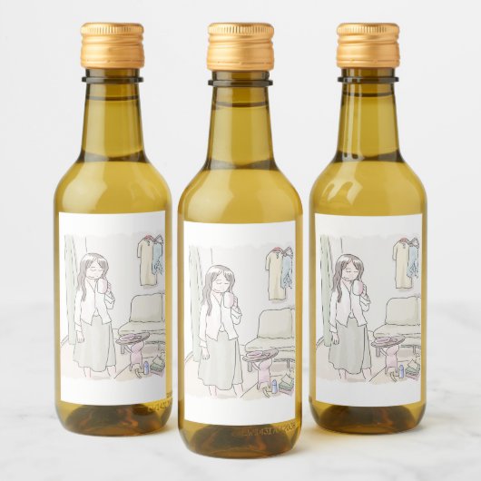 さににごじ ワインラベル (ボトル)