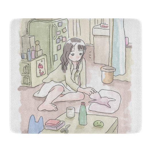 さにになじ カッティングボード (正面)