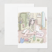 さにになじ ノートカード (正面/裏面)