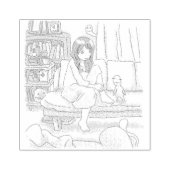 さににむじ ラバースタンプ (インプリント)