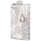 さににやじ フラスク (左)