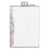 さににやじ フラスク (裏面)